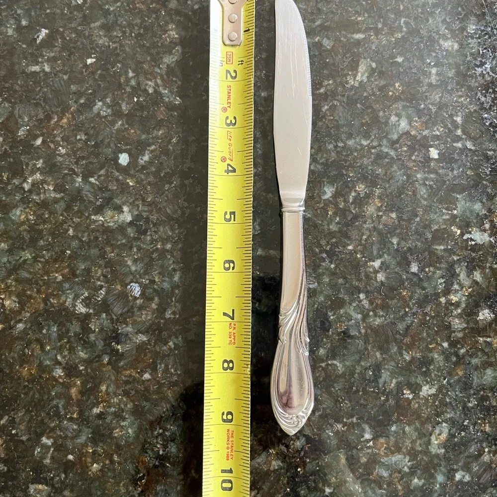 🍴 Fortunoff stainless steel knives/ flatware 🔪